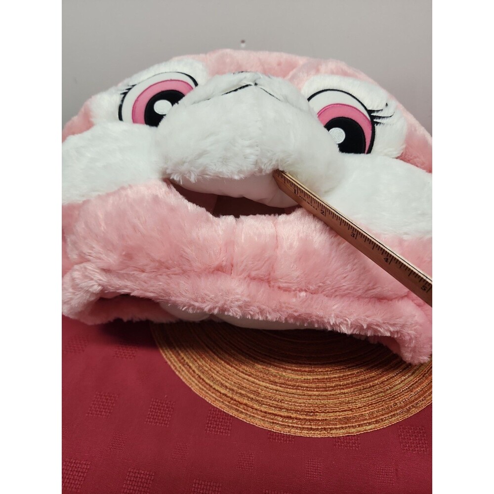 Clever Idiots Giant Pink Plush Bunny Head/Mask Cosplay Halloween Mascot Festival - Picture 11 of 13